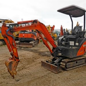 HITACHI ZX17U-2 ★ Excavator ★ 250G+Pad, CNP, Blade, Piping, Expandable U/C - Image 1