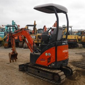 HITACHI ZX17U-2 ★ Excavator ★ 250G+Pad, CNP, Blade, Piping, Expandable U/C - Image 3