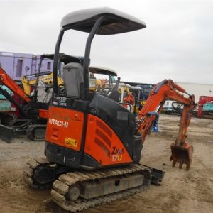 HITACHI ZX17U-2 ★ Excavator ★ 250G+Pad, CNP, Blade, Piping, Expandable U/C - Image 5