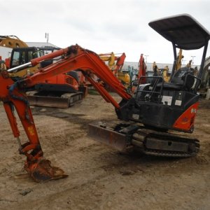 HITACHI ZX17U-2 ★ Excavator ★ 250G+Pad, CNP, Blade, Piping, Expandable U/C - Image 7