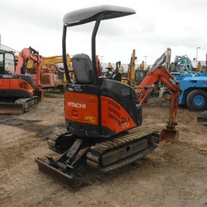 HITACHI ZX17U-2 ★ Excavator ★ 250G+Pad, CNP, Blade, Piping, Expandable U/C - Image 8