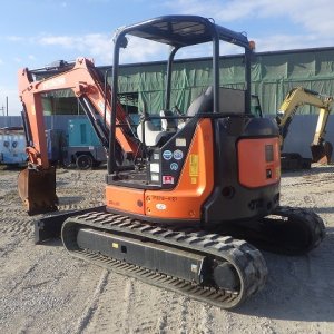 HITACHI ZX40U-5A ★ Mini Excavator ★ 400R, ROPS CNP, ARM CRANE, MULTI, Odometer modified メーター改ざん車 - Image 3