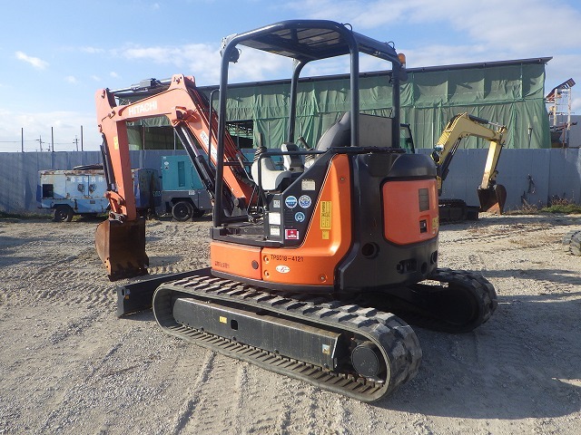 HITACHI ZX40U-5A ★ Mini Excavator ★ 400R, ROPS CNP, ARM CRANE, MULTI, Odometer modified メーター改ざん車