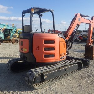 HITACHI ZX40U-5A ★ Mini Excavator ★ 400R, ROPS CNP, ARM CRANE, MULTI, Odometer modified メーター改ざん車 - Image 5
