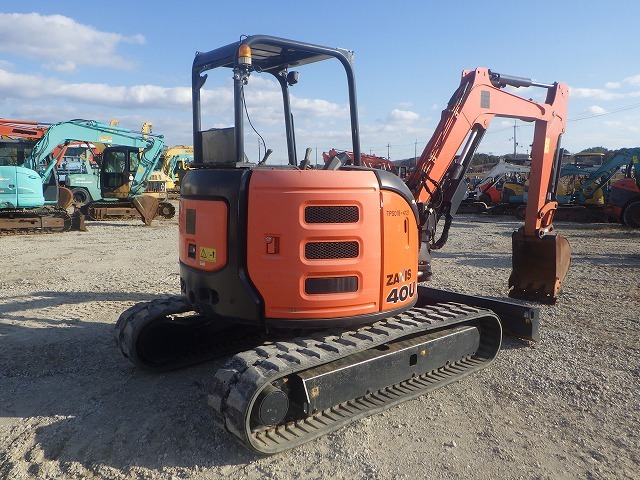 HITACHI ZX40U-5A ★ Mini Excavator ★ 400R, ROPS CNP, ARM CRANE, MULTI, Odometer modified メーター改ざん車