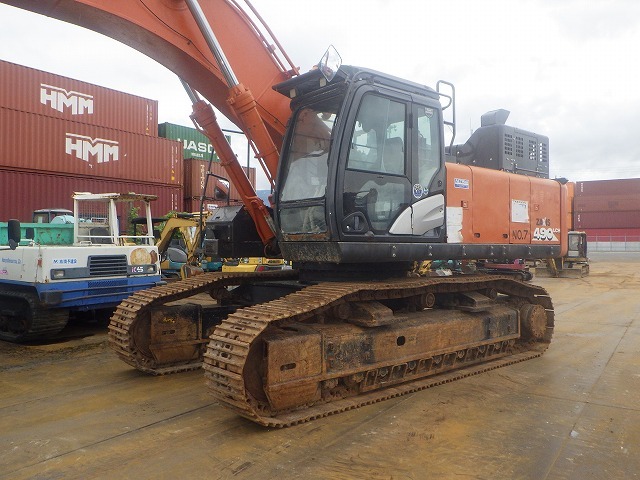 HITACHI ZX490LCH-6 ★ Excavator ★ 600G, ROPS CAB, PIPING, A/C, MULTI, EPA, W/ BKT, CAT WALK, LADDER, PARTS