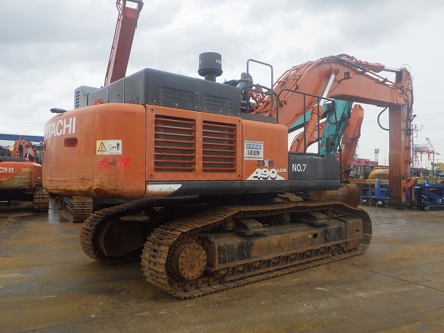 HITACHI ZX490LCH-6 ★ Excavator ★ 600G, ROPS CAB, PIPING, A/C, MULTI, EPA, W/ BKT, CAT WALK, LADDER, PARTS