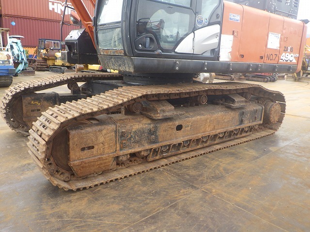 HITACHI ZX490LCH-6 ★ Excavator ★ 600G, ROPS CAB, PIPING, A/C, MULTI, EPA, W/ BKT, CAT WALK, LADDER, PARTS