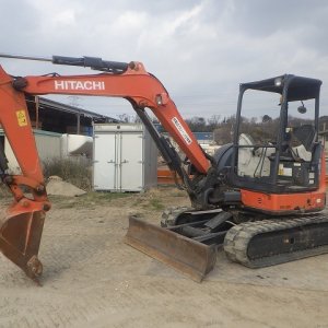 HITACHI ZX50U-5A ★ Mini Excavator ★ 400R, ROPS CNP, ARM CRANE, MULTI - Image 1