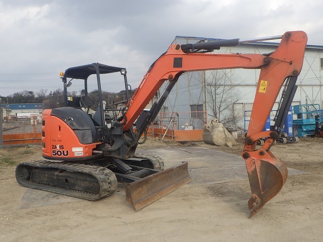 HITACHI ZX50U-5A ★ Mini Excavator ★ 400R, ROPS CNP, ARM CRANE, MULTI
