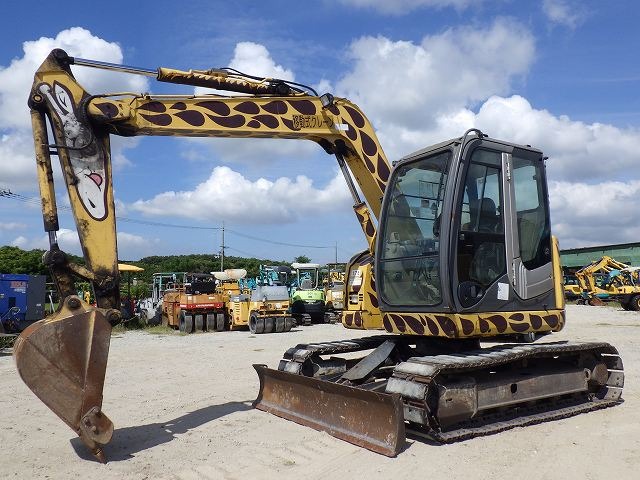 HITACHI ZX75US-3 ★ Excavator ★ 450G+PAD, BLADE, ARM CRANE, A/C, MUTLTI