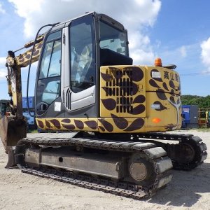 HITACHI ZX75US-3 ★ Excavator ★ 450G+PAD, BLADE, ARM CRANE, A/C, MUTLTI - Image 3