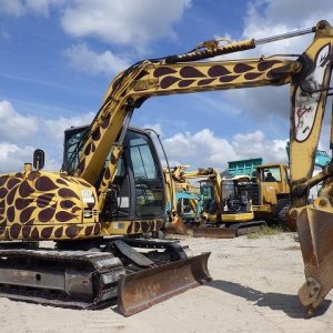 HITACHI ZX75US-3 ★ Excavator ★ 450G+PAD, BLADE, ARM CRANE, A/C, MUTLTI - Image 4