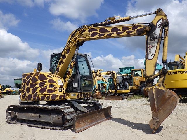 HITACHI ZX75US-3 ★ Excavator ★ 450G+PAD, BLADE, ARM CRANE, A/C, MUTLTI