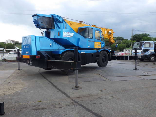 KOMATSU LW250-5 ★ Crane ★ Hook(24t, Aux.), H-Outrigger, 153,141km, 揚検なし