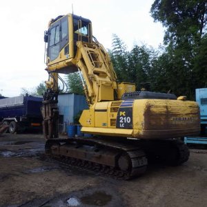 KOMATSU PC210LC-8N1 ★ Excavator ★ F, Link-CAB, Rotary Grapple, Piping, - Image 23