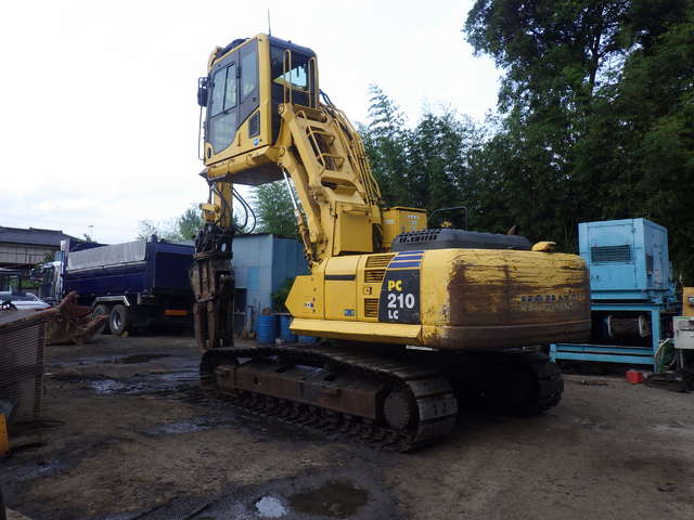 KOMATSU PC210LC-8N1 ★ Excavator ★ F, Link-CAB, Rotary Grapple, Piping,