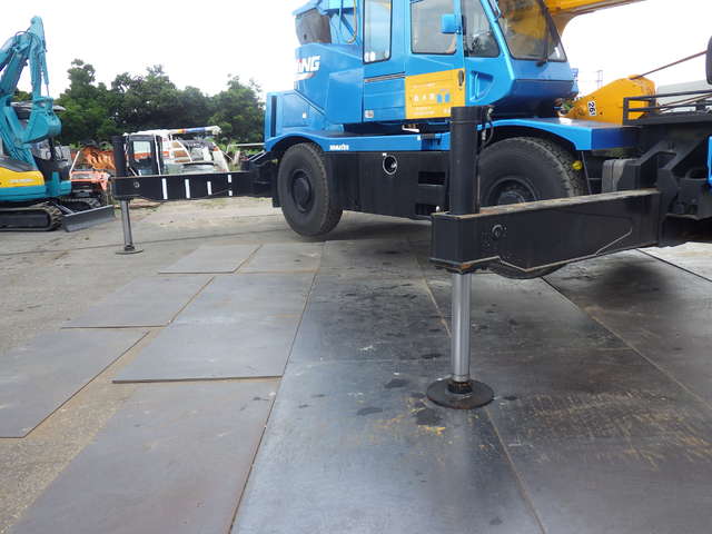 KOMATSU LW250-5 ★ Crane ★ Hook(24t, Aux.), H-Outrigger, 153,141km, 揚検なし