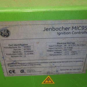 JMS320GS-N.L ★ Generator & Compressor ★ Gas Turbine Generator, Engine : J320GS-C09-1046184 - Image 16