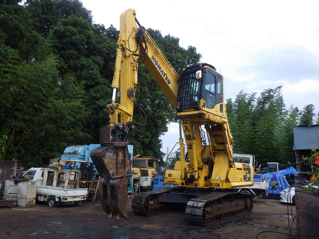 KOMATSU PC210LC-8N1 ★ Excavator ★ F, Link-CAB, Rotary Grapple, Piping,