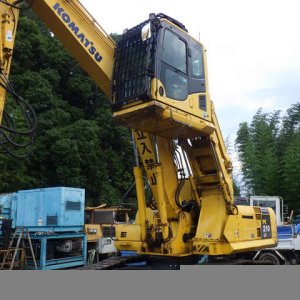 KOMATSU PC210LC-8N1 ★ Excavator ★ F, Link-CAB, Rotary Grapple, Piping, - Image 22
