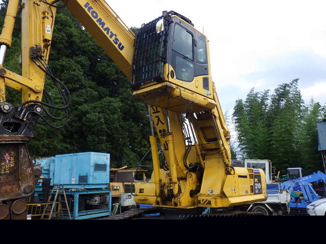 KOMATSU PC210LC-8N1 ★ Excavator ★ F, Link-CAB, Rotary Grapple, Piping,