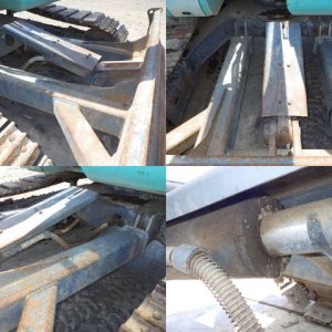 KOBELCO SK75UR-5 ★ Excavator ★ 450G+PAD, Arm Crane, Blade, Offset Boom, A/C, Multi - Image 11
