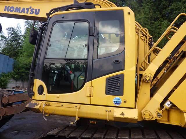 KOMATSU PC210LC-8N1 ★ Excavator ★ F, Link-CAB, Rotary Grapple, Piping,