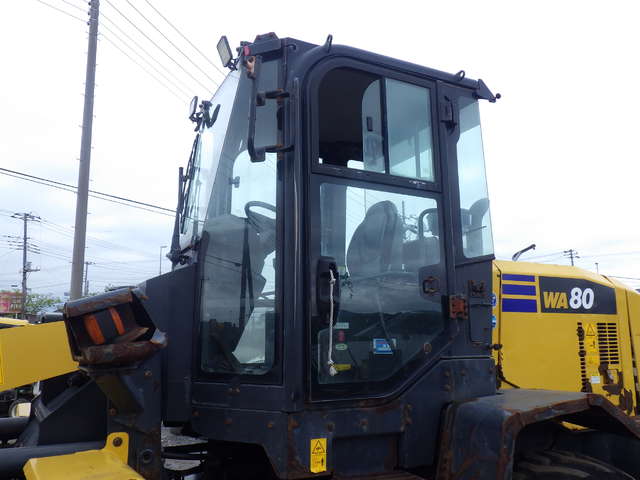 KOMATSU WA80-8 ★ Loader(Crawled/Wheeled) ★ CAB, BKT, Long Arm, A/C, 30,157km