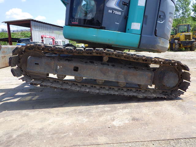 KOBELCO SK75UR-5 ★ Excavator ★ 450G+PAD, Arm Crane, Blade, Offset Boom, A/C, Multi