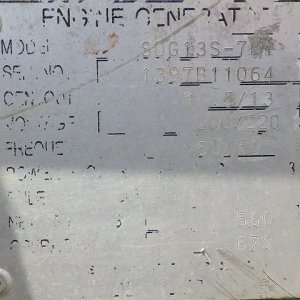 AIRMAN SDG13S-7 ★ Generator & Compressor ★ Generator, 13KVA - Image 45