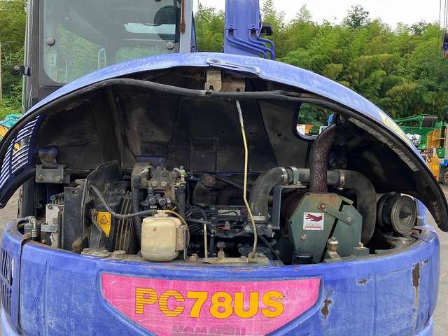 KOMATSU PC78US-5 ★ Excavator ★ 450G+Pad, Blade, CAB, A/C