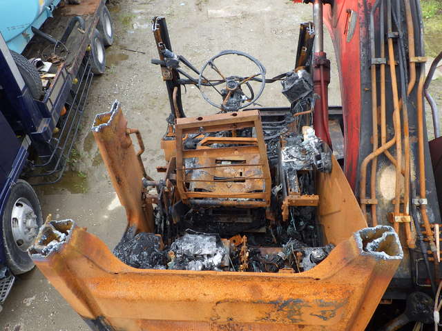 UOTANI KLG-6800 ★ Excavator ★ Wheel Excavator, Long Reach, w/ Arm, w/o Attachment