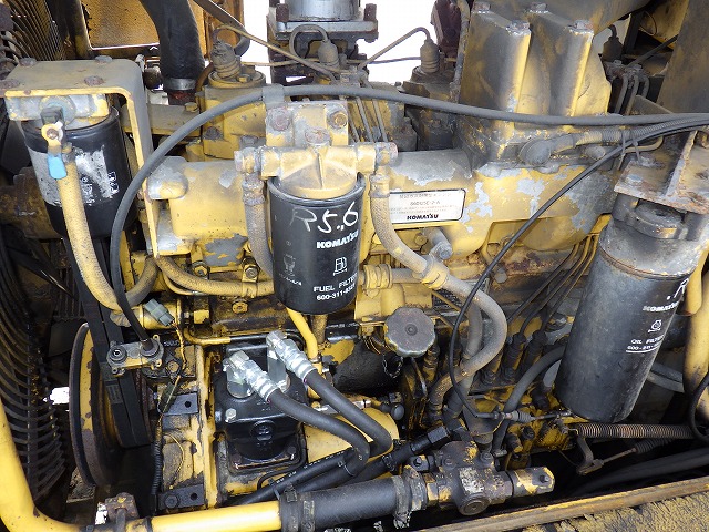KOMATSU GD705A-4AE ★ Road Equipment ★ CAB, Blade(4,010mm), 81,075km