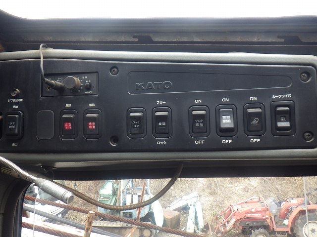KATO KR-22H-2 ★ Crane ★ H-OUTRIGGER, HOOK: 22t, 4t, 58,531km, 抹消, 揚検休止