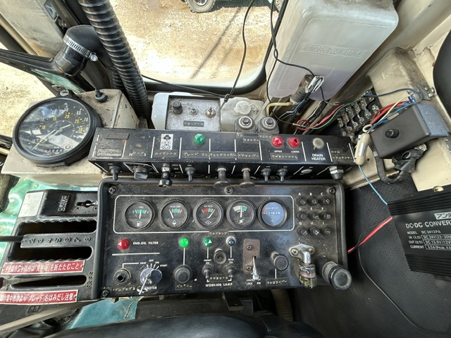 MITSUBISHI MG500-S ★ Road Equipment ★ Snow Motor Grader, CAB, Blade 4.0m, TAIN LAKE (粗面形成装置）