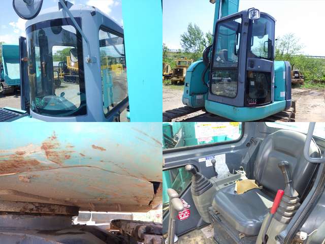 KOBELCO SK75UR-5 ★ Excavator ★ 450G+PAD, Arm Crane, Blade, Offset Boom, A/C, Multi