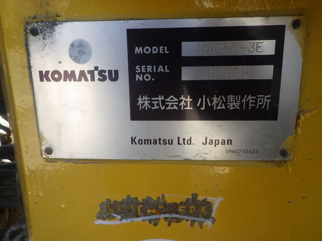 KOMATSU WA350-3E ★ Loader(Crawled/Wheeled) ★ Blade, CAB, Piping, A/C