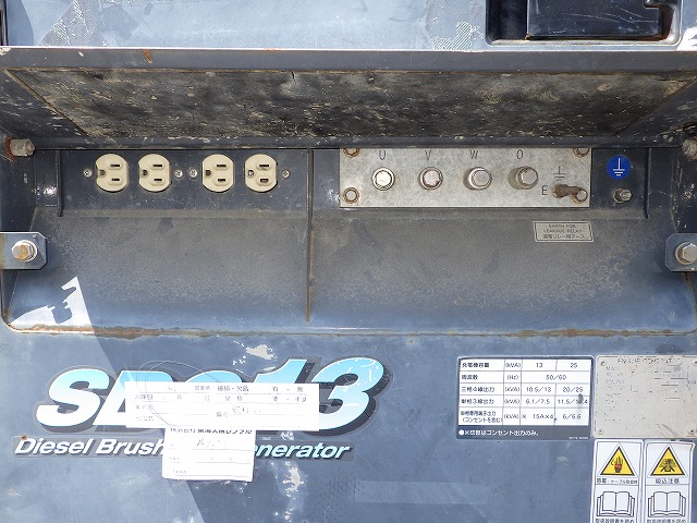 AIRMAN SDG13S-7 ★ Generator & Compressor ★ Generator, 13KVA