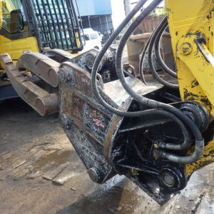KOMATSU PC210LC-8N1 ★ Excavator ★ F, Link-CAB, Rotary Grapple, Piping, - Image 16