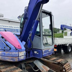 KOMATSU PC78US-5 ★ Excavator ★ 450G+Pad, Blade, CAB, A/C - Image 13
