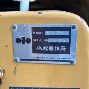 KOMATSU SK04 ★ Loader(Crawled/Wheeled) ★ BKT - Image 11