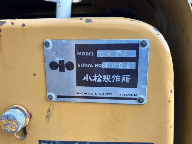 KOMATSU SK04 ★ Loader(Crawled/Wheeled) ★ BKT