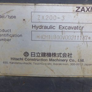 HITACHI ZX200-3 ★ Excavator ★ G, M/L, A/C - Image 11