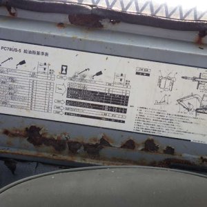 KOMATSU PC78US-5 ★ Excavator ★ G, Blade, Piping - Image 13