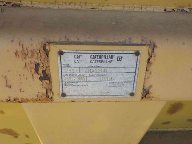 CAT 769D ★ Other ★ Off-highway dump truck, 132,759km