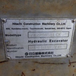 HITACHI ZX225USRLCK ★ Excavator ★ G, 3sec. Demolition Front, Pipings, A/C, w/o Attachments - Image 12
