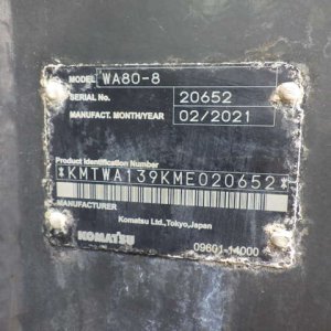 KOMATSU WA80-8 ★ Loader(Crawled/Wheeled) ★ CAB, BKT, Long Arm, A/C, 30,157km - Image 13