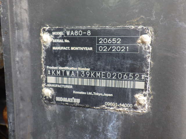 KOMATSU WA80-8 ★ Loader(Crawled/Wheeled) ★ CAB, BKT, Long Arm, A/C, 30,157km