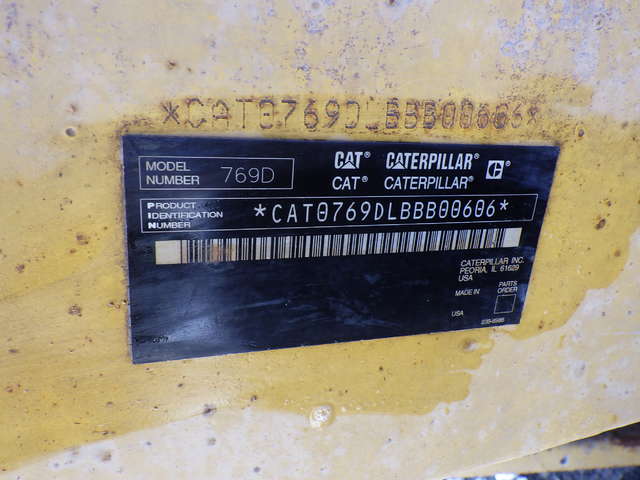 CAT 769D ★ Other ★ Off-highway dump truck, 132,759km